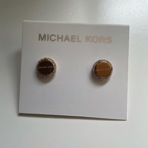 Michael Kors Rose Gold Earrings